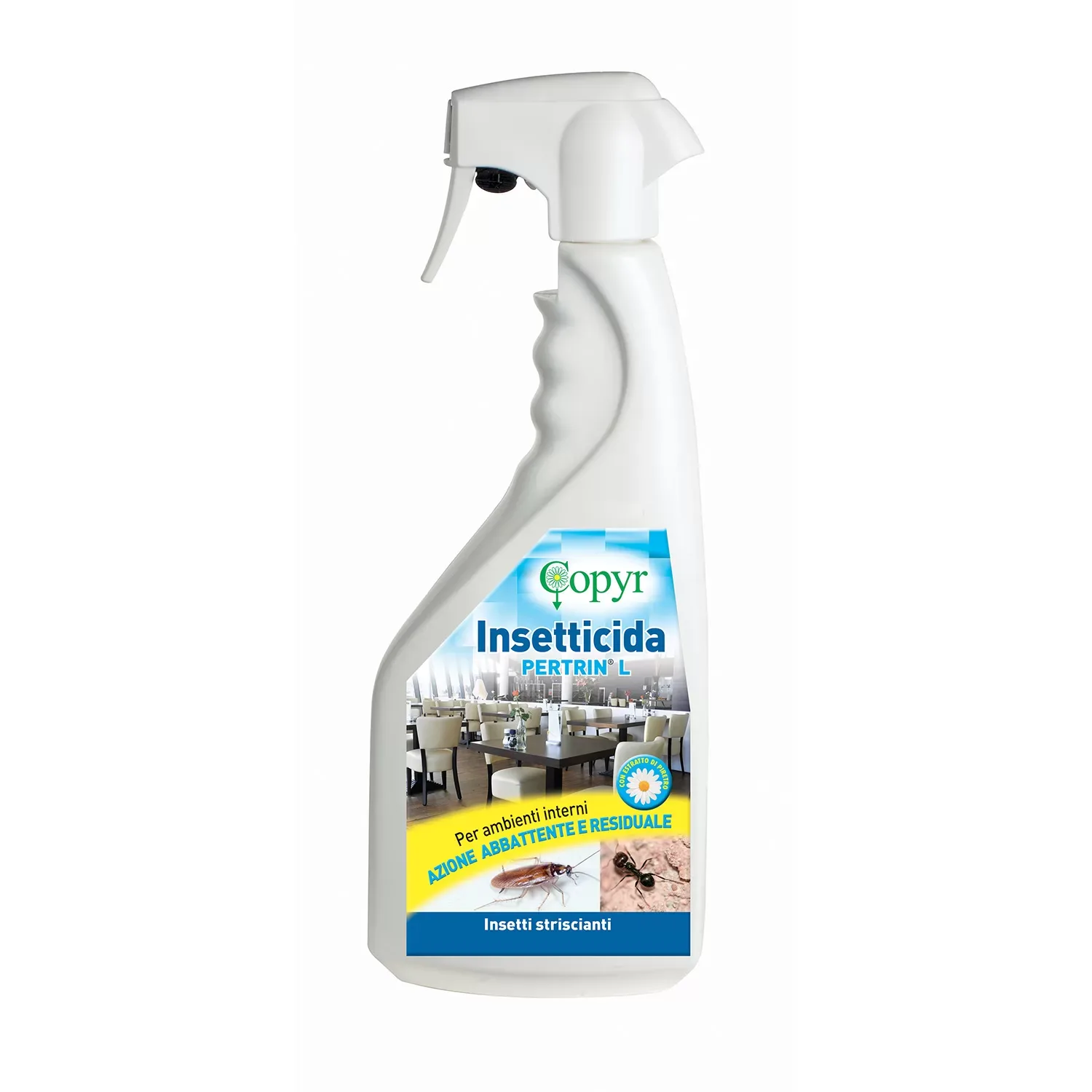 INSETTICIDA PERTRIN L DA 1LT CON EROGATORE CRT DA 6 PEZZI COPYR - immagine 1