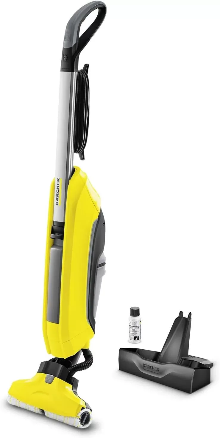 SCOPA LAVAPAVIMENTI FC 5 CON DOPPIA FUNZIONE PULISCE E ASCIUGA KARCHER - immagine 1