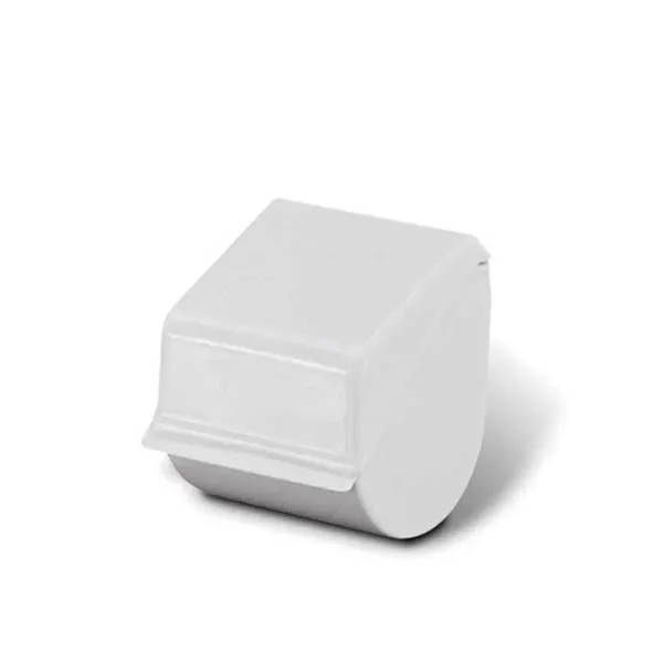 PORTAROTOLO CHIUSO IN ABS PER CARTA IGIENICA TIPO CASA - immagine 1