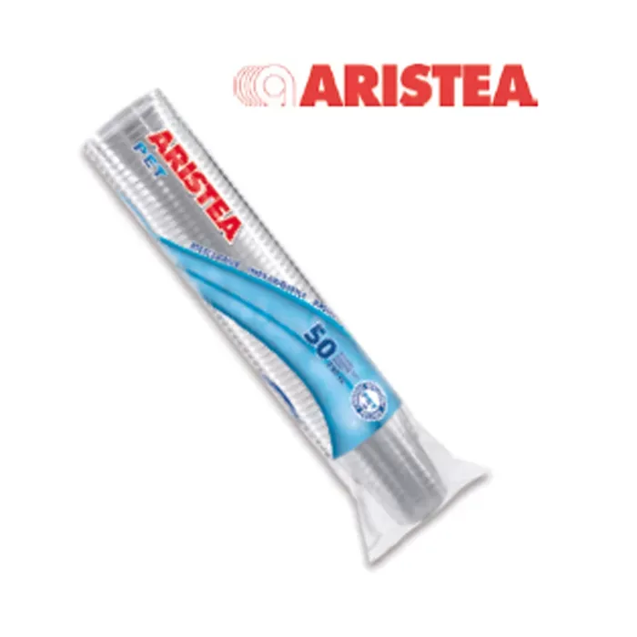BICCHIERE KRISTALL 300CC IN PET CRT. DA 20 CF X 50 PZ ARISTEA - immagine 1