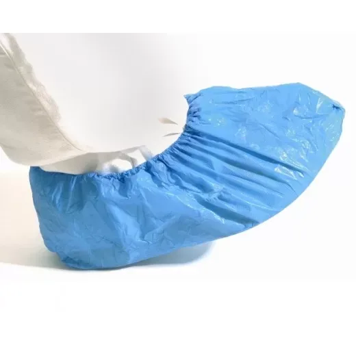 COPRISCARPE IN POLITENE BLU CF. DA 100 PZ - immagine 1