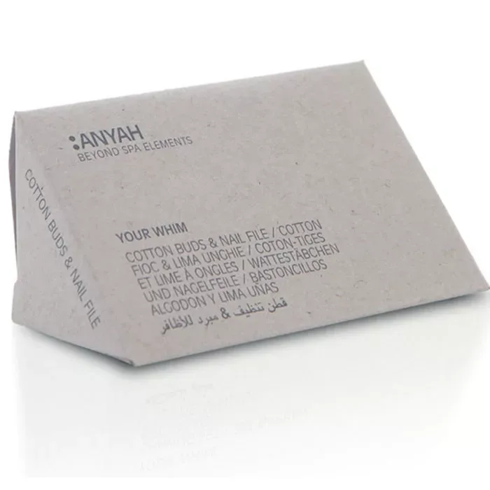 SET IGIENICO 3 COTTON FIOC E 1 LIMA UNGHIE IN ASTUCCIO PRISMA CF 90 PZ LINEA ANYAH - immagine 1
