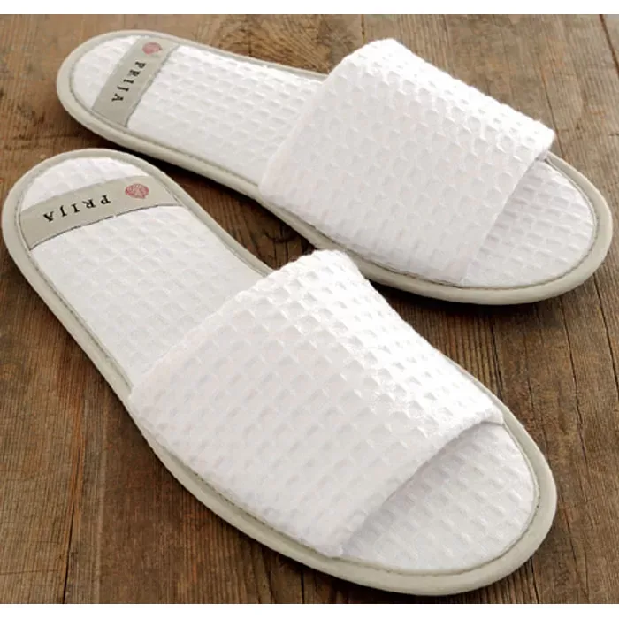 PANTOFOLA IN COTONE A NIDO D'APE CON SUOLA IN EVA IMBUSTATA PRIJA 100PAIA - immagine 1