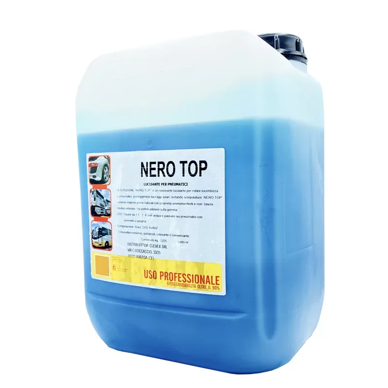 LUCIDANTE PNEUMATICI NERO TOP TANICA DA 12 KG - immagine 1