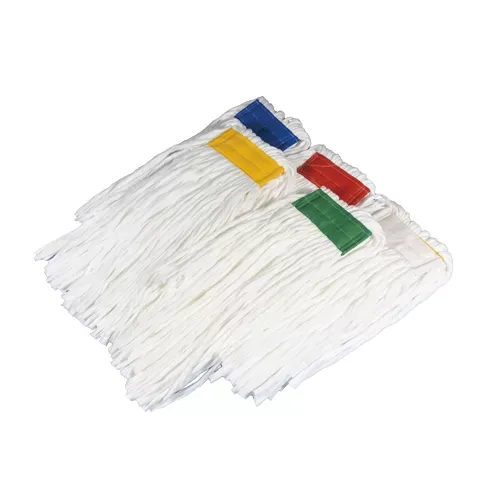 MOP IN TNT A PINZA CON FASCIA GIALLA 260 GRAMMI VDM - immagine 1