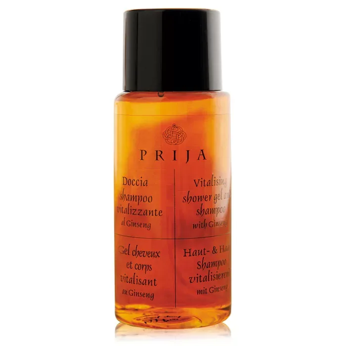 FLACONE SHAMPOO ALL'ERUCA SATIVA PRIJA DA 40ML CT 216PZ PRIJA - immagine 1