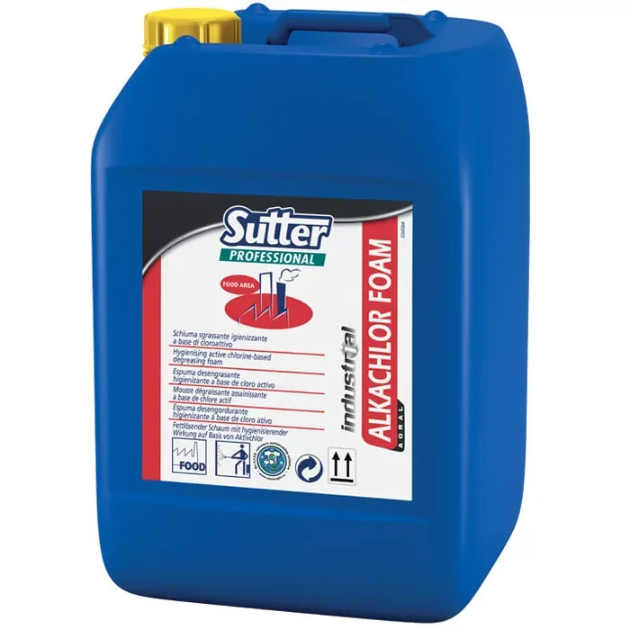 SCHIUMA SGRASSANTE AGRAL ALKA CHLOR FOAM TANICA DA 22 KG SUTTER - immagine 1