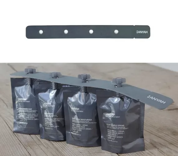 FASCETTA ESPOSITORE PER DOYPACK DA 4 ALLOGI CRT. DA 200 PZ LINEA ANYAH - immagine 1