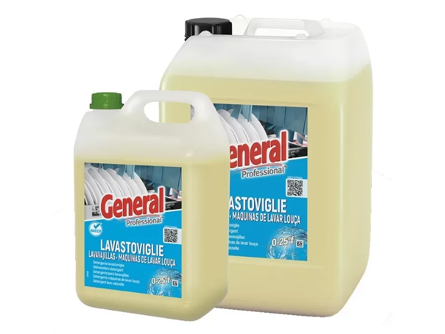 GENERAL DETERGENTE LAVASTOVIGLIE PLUS HACCP CRT DA 4PZ X 6KG SUTTER - immagine 1