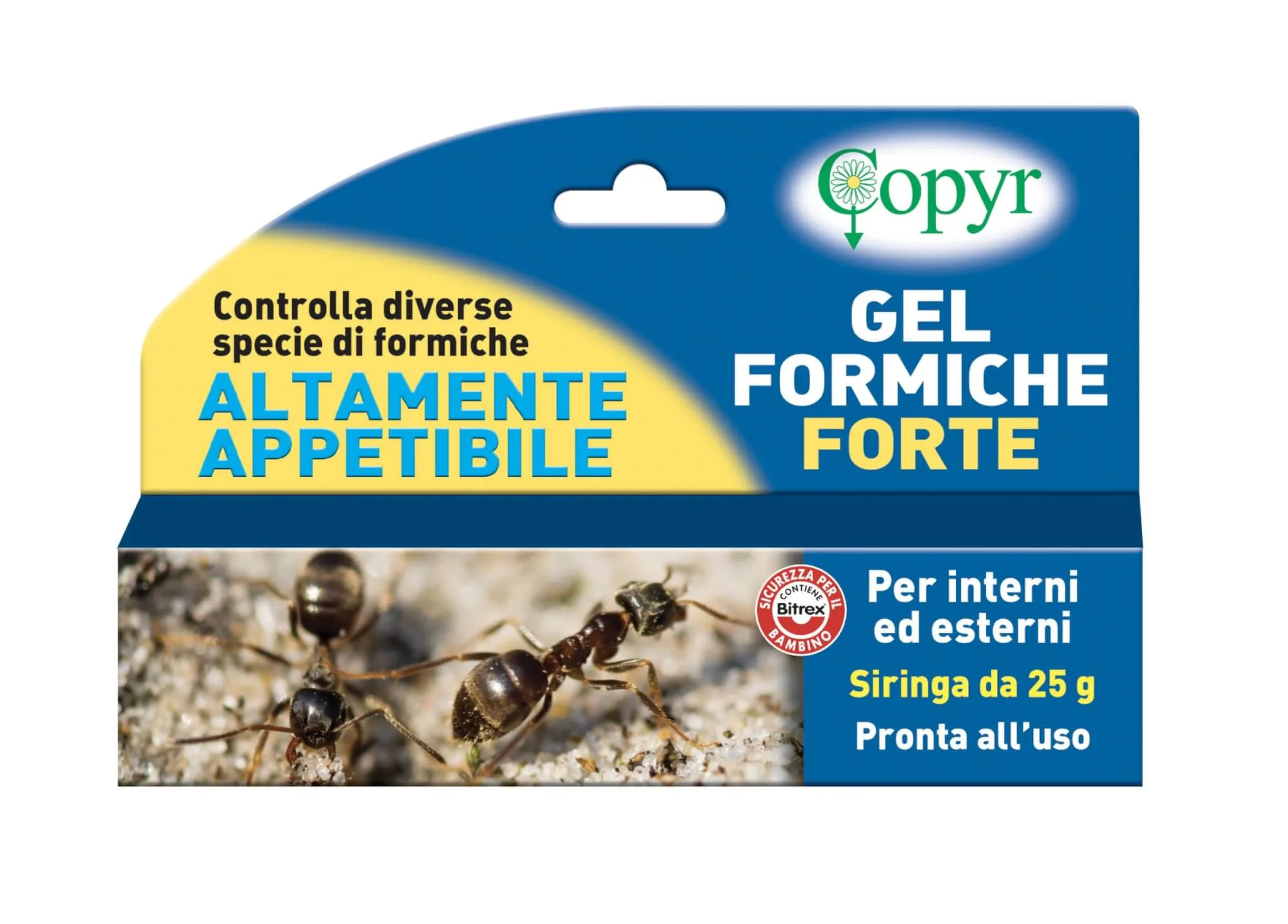 ESCA GEL INSITTICIDA FORTE PER FORMICHE IN SIRINGA 25 GR COPYR - immagine 1